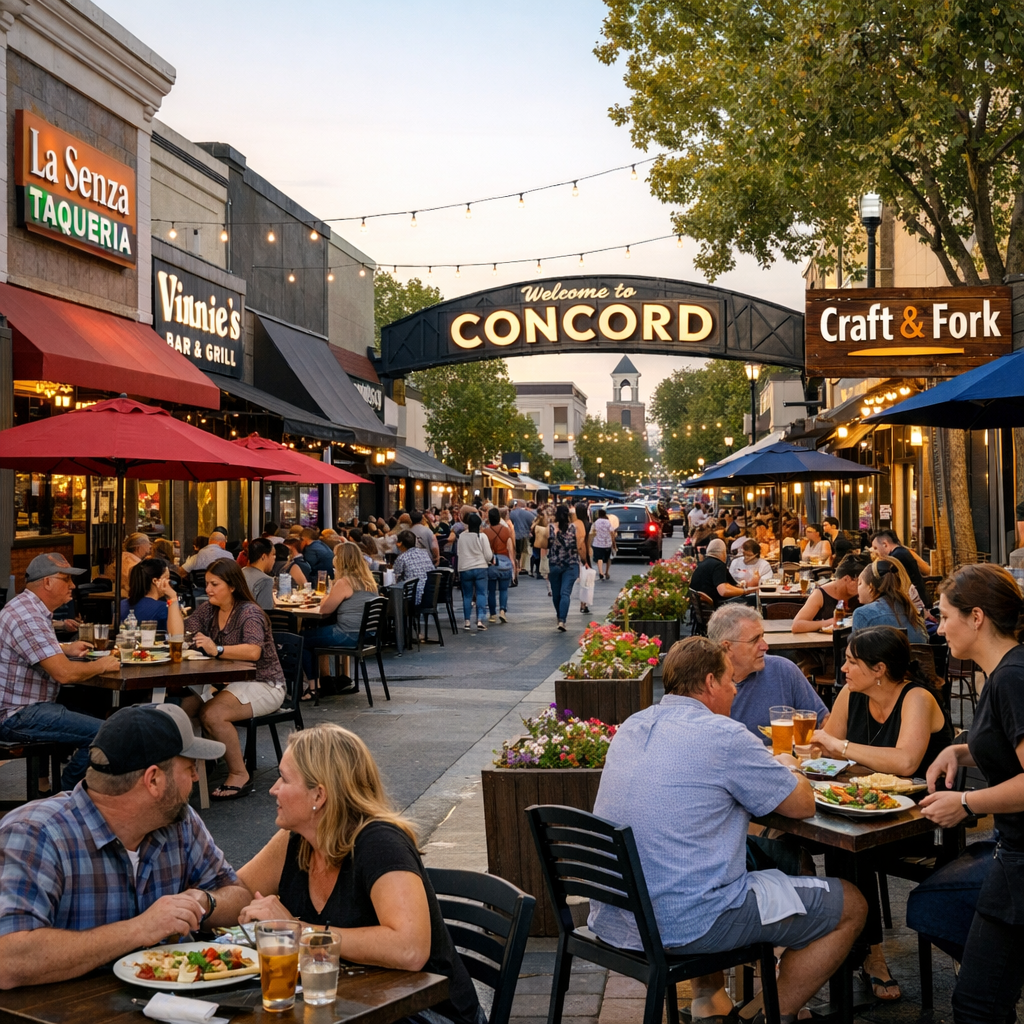 Exploring Concord’s Culinary Scene: New Eateries and Local Favorites
